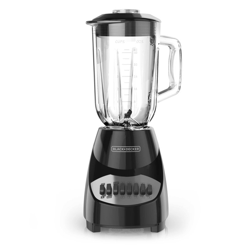 Black + Decker Crush Master 10Speed, Black Countertop Blender